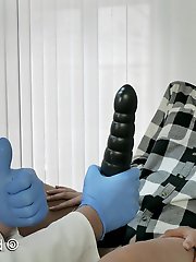 Playful doctor engages in erotic activities with a consenting individual