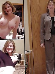 Mature ladies dressed undressed II