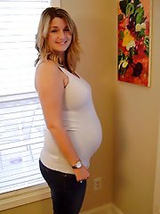 Massive tits on pregnant KY milf Kristin B