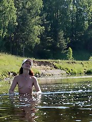 Bathing In Derzha_River
