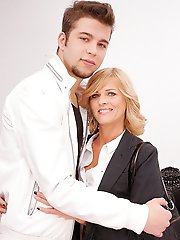 Horny housewife fucking her toy boy