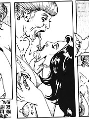 Sensual older milf is getting seminaked on picture