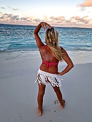 Glamorous dames get undressed