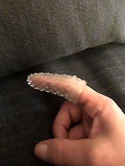 Wife licking husbands cock