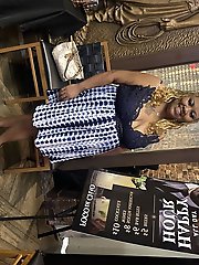 Curvy model Tiara Danielle Cox from Detroit, MI revealed in explicit photos