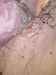 An amazing mature woman undresses in an old house